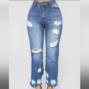 Boyfriend Jeans - Size 11